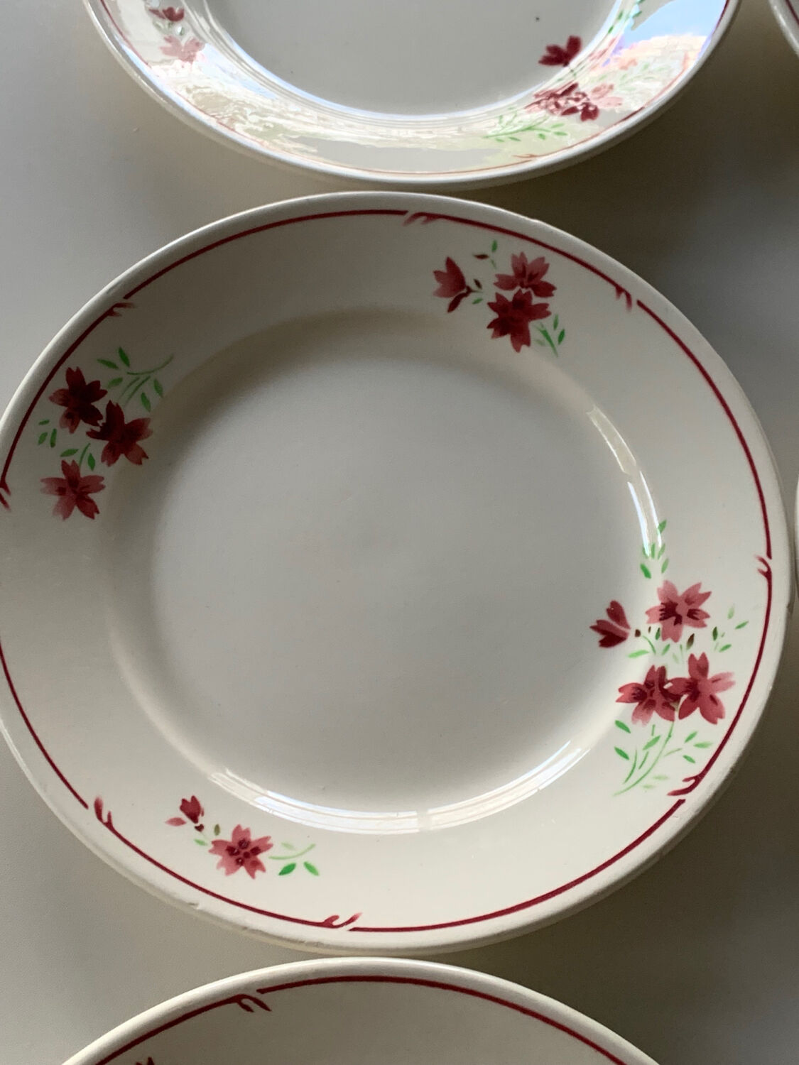 Flat plates Badonviller