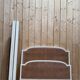 Double headboard – Louis XVI style – Lacquered wood & Rattan caning