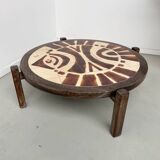 Table basse céramique « poisson » Maud