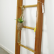 Vintage wooden decorative ladder