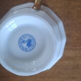 Set of 11 cups and saucers