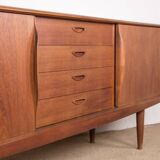 Vintage Scandinavian sideboard by Henry Walter Klein for Bramin