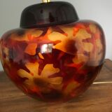 Vintage ceramic lamp by L. Drimmer