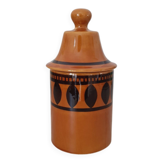 Lonchamp / Pot and its ceramic lid