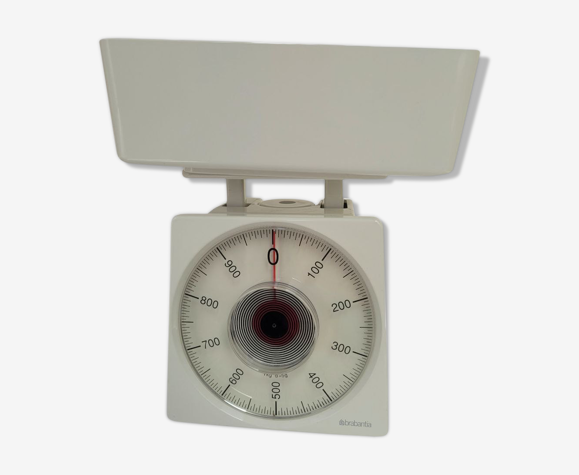 Balance de cuisine vintage Brabantia blanche