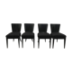 Art deco dining chairs h-214 by Jindrich Halabala,