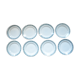 Lot de 8 assiettes Saint Amand, collection Iberia