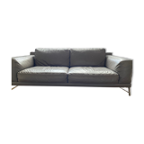 Sofa rock bobois in gray leather