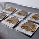 Lot de 6 dessous de verres brutalistes par Art3, 1970