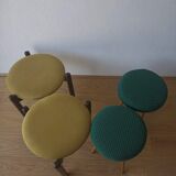 Modernist stools from the 1970s set of 2