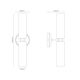 Medium wall light Claremont in fine porcelain