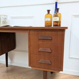 Vintage Scandinavian teak desk