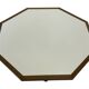 Vintage coffee table octagon design 1970s wenge octagon
