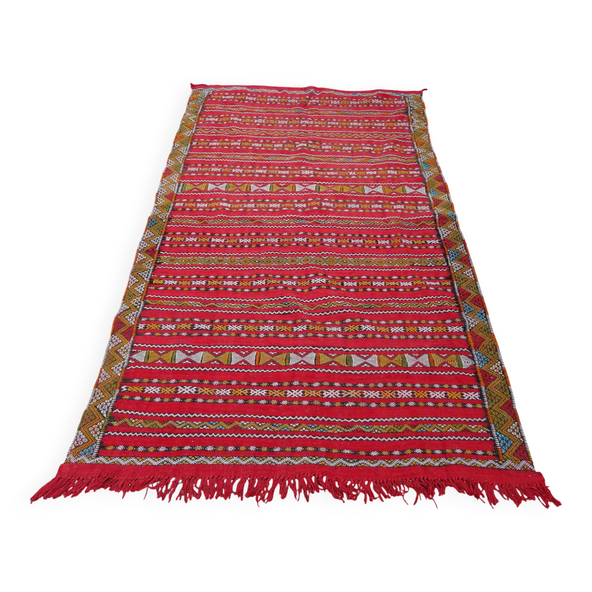 Handmade Tuareg Berber rug 233 x 133 cm