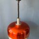 Suspension UFO Space Age orange transparente