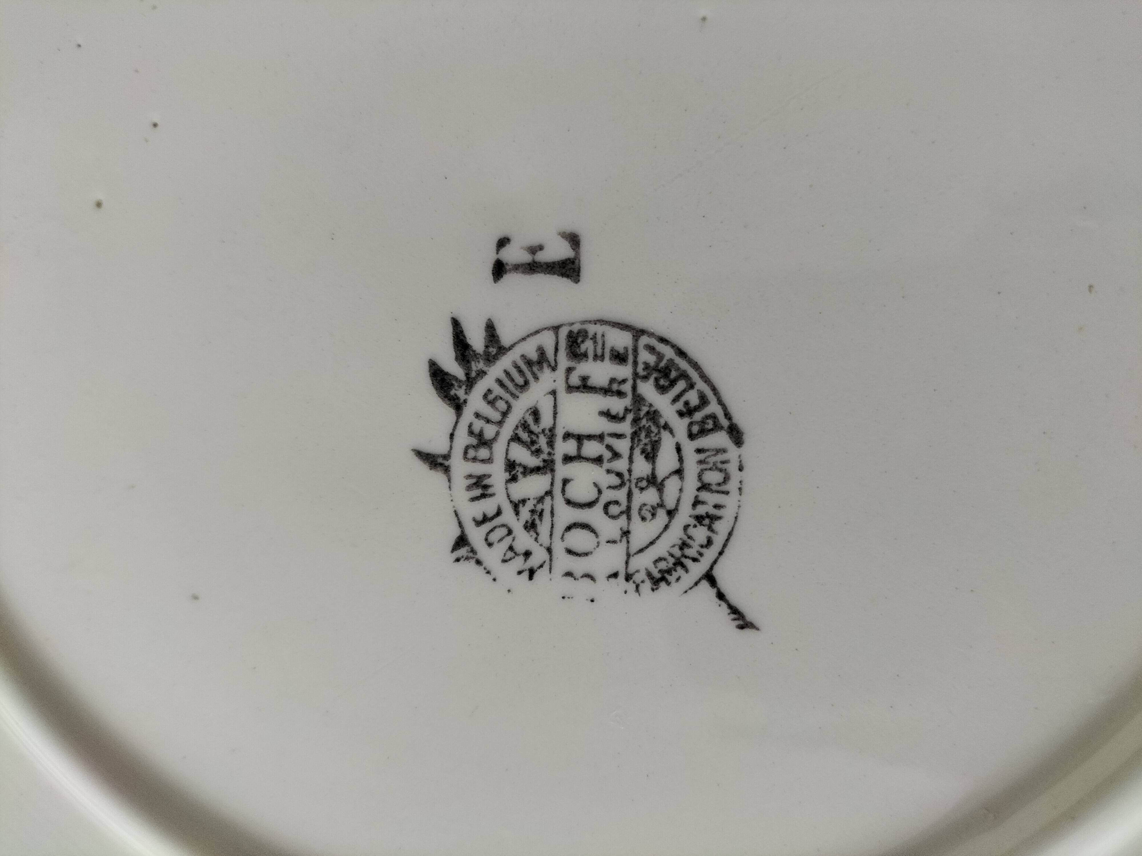 Boch La Louvière art deco dish