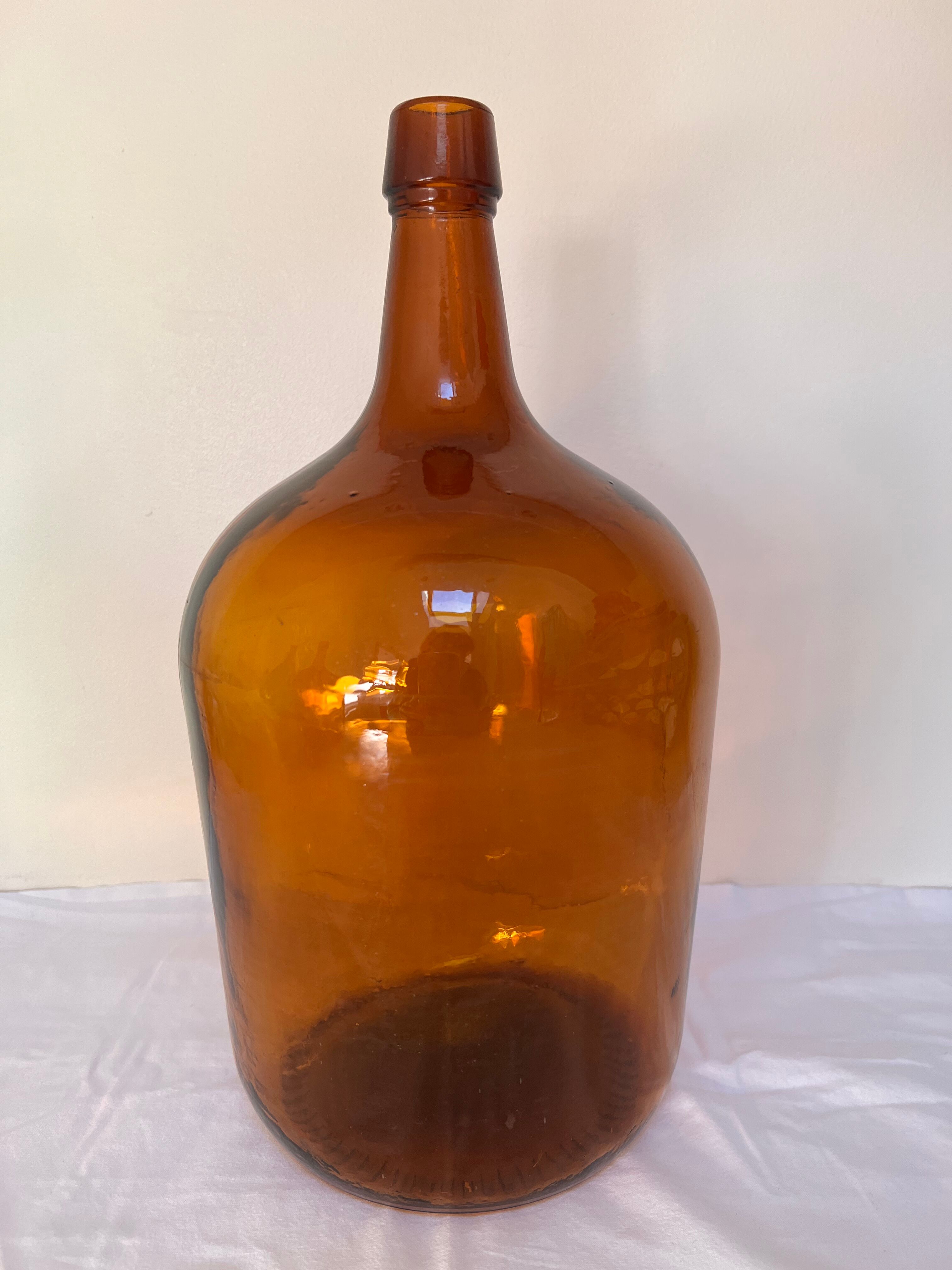 Amber demijohn