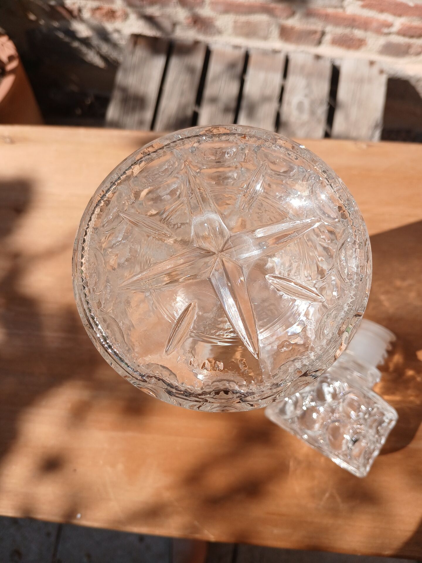 Vintage bottle / carafe