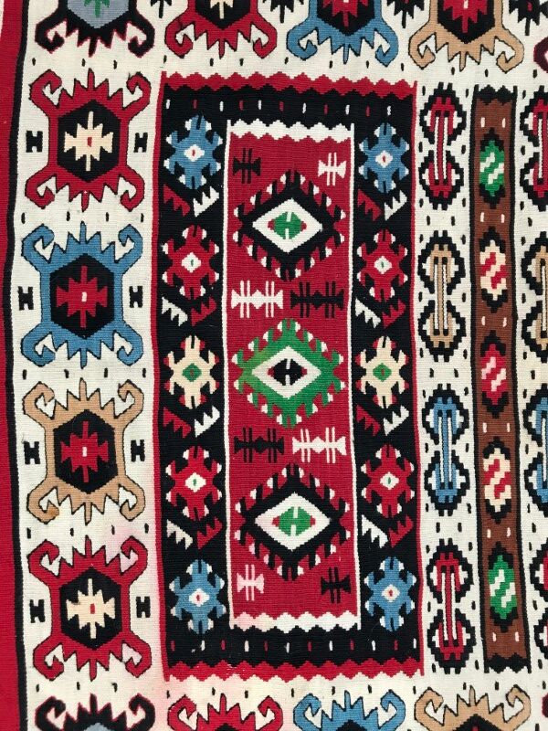 Of the 20th century Turkish Kilim handmade 106 X 200 CM