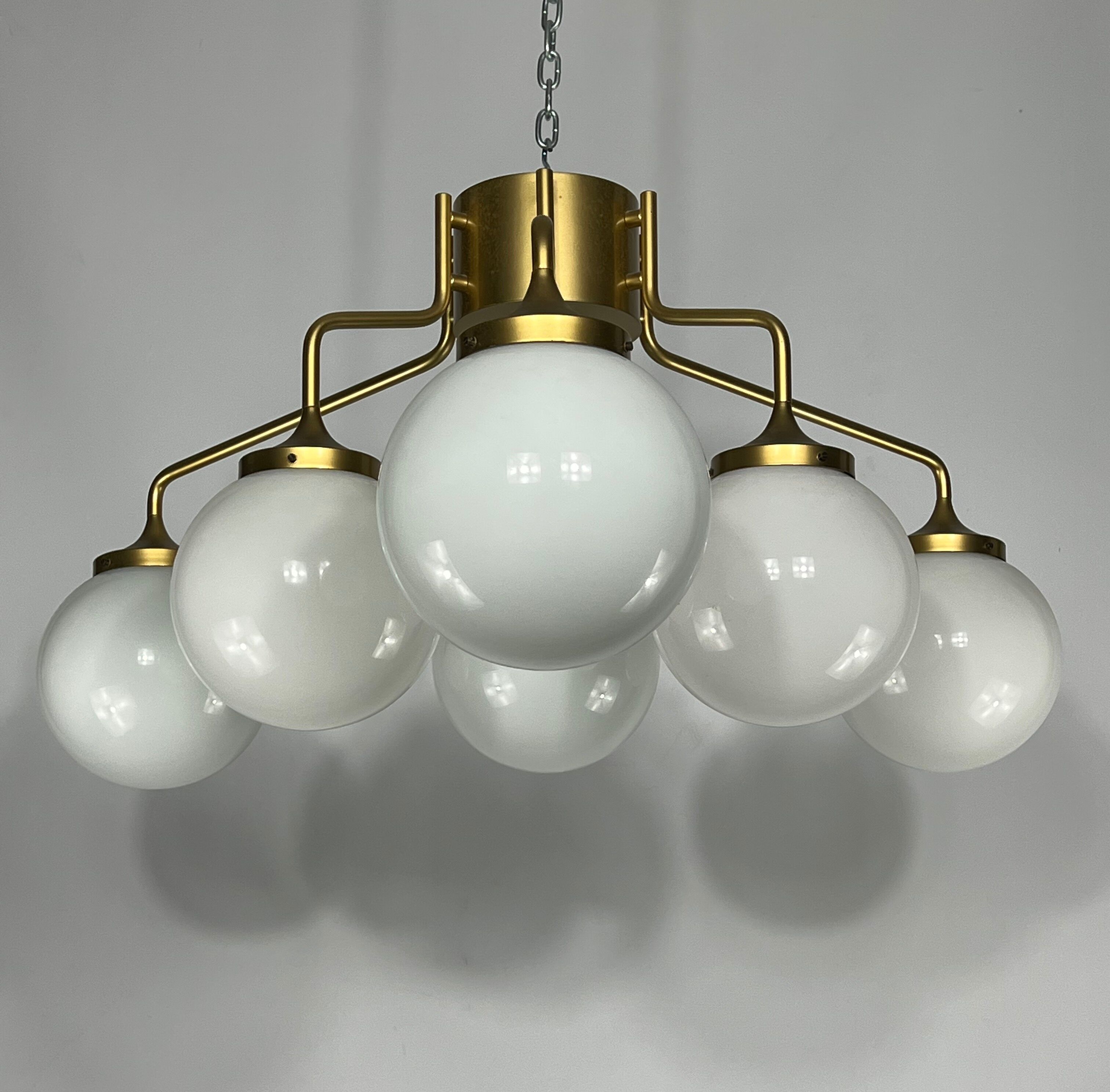 Ceiling lamp by Reggiani Italy 1970