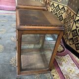 Pair of art deco showcases