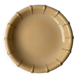 Salins Art Deco beige and gold fruit bowl