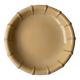 Art Deco beige and gold fruit bowl Salins