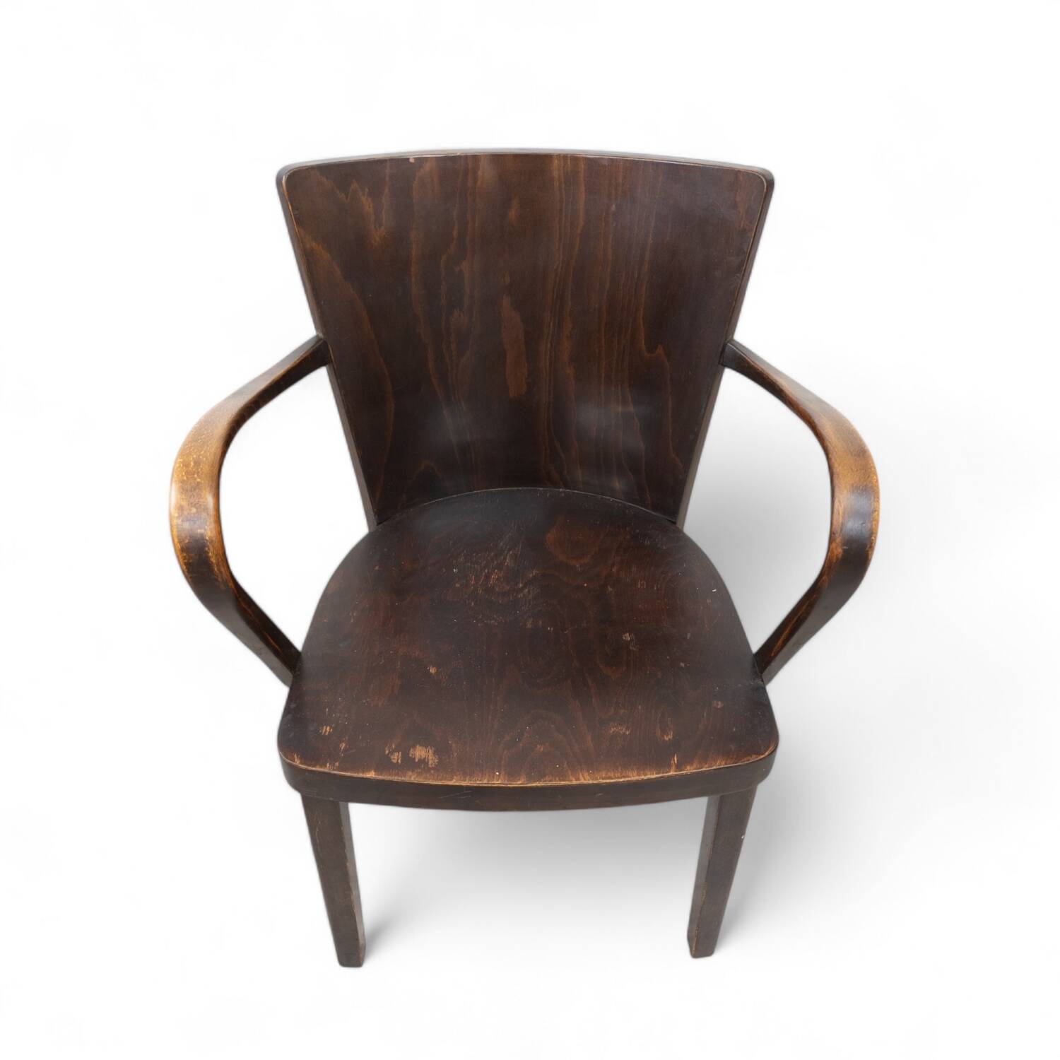Fauteuil vintage en bois courbé Thonet 626/F, années 1930