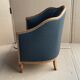 Armchair shepherdess gondola Art Deco 1930 redone