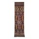 Vintage Turkish hallway rug 94x405 cm