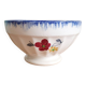 Digoin small faceted ceramic bowl