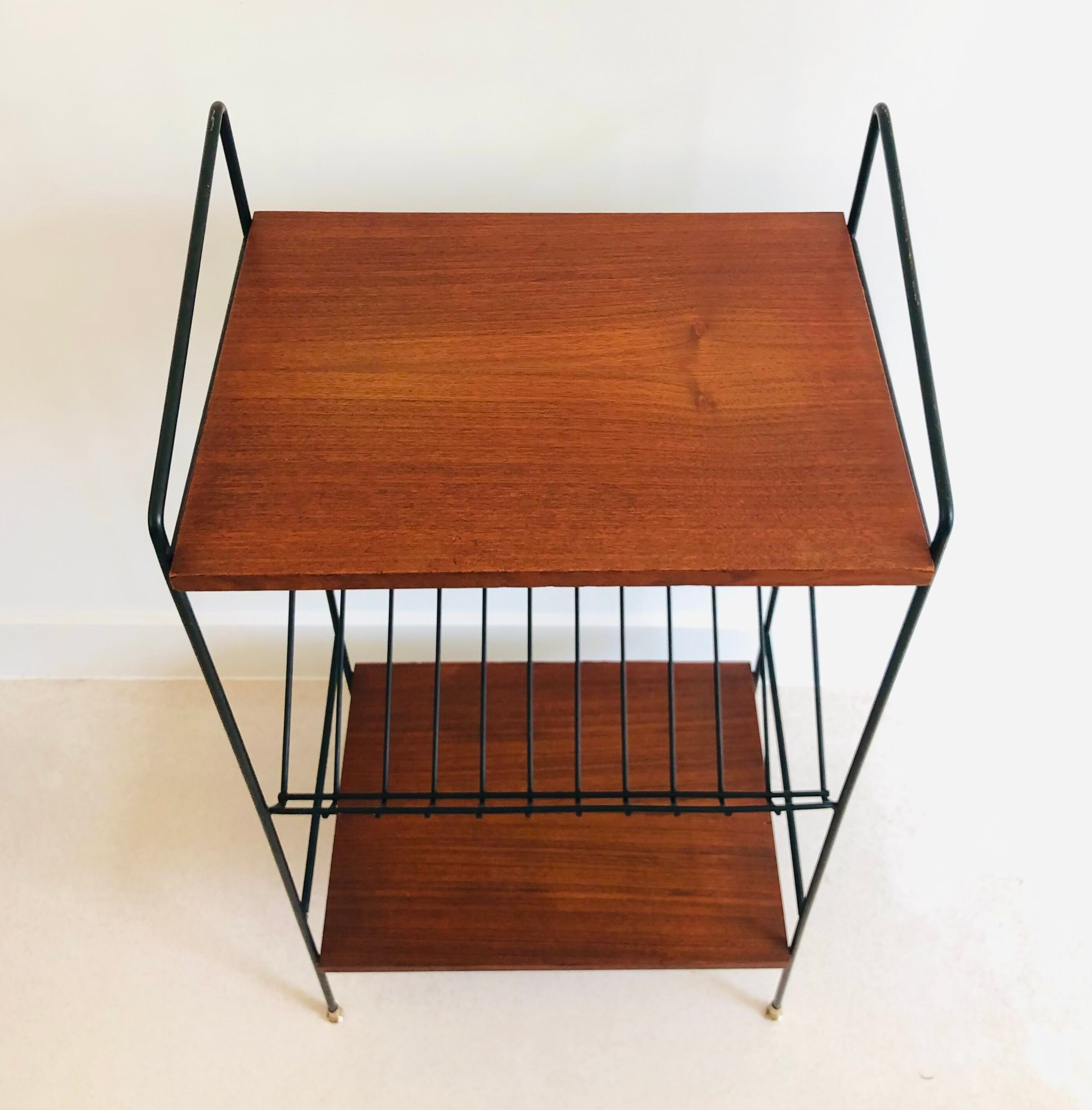 Vintage magazine console, Denmark 50s