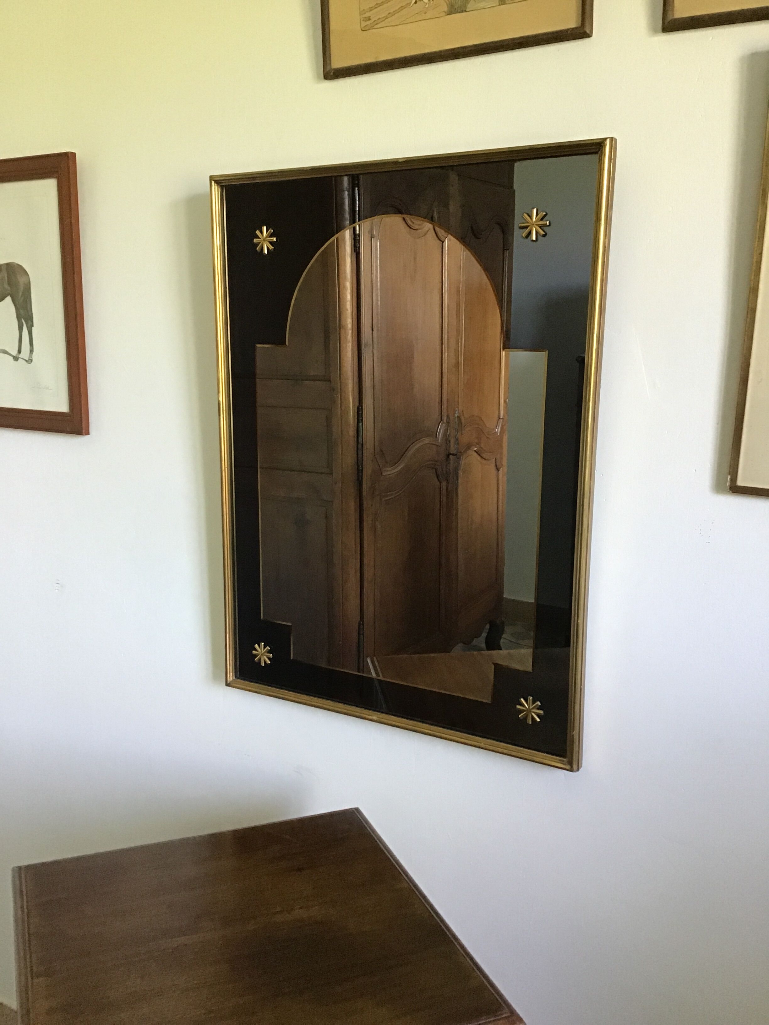 Miroir des années 50 - 61x83cm