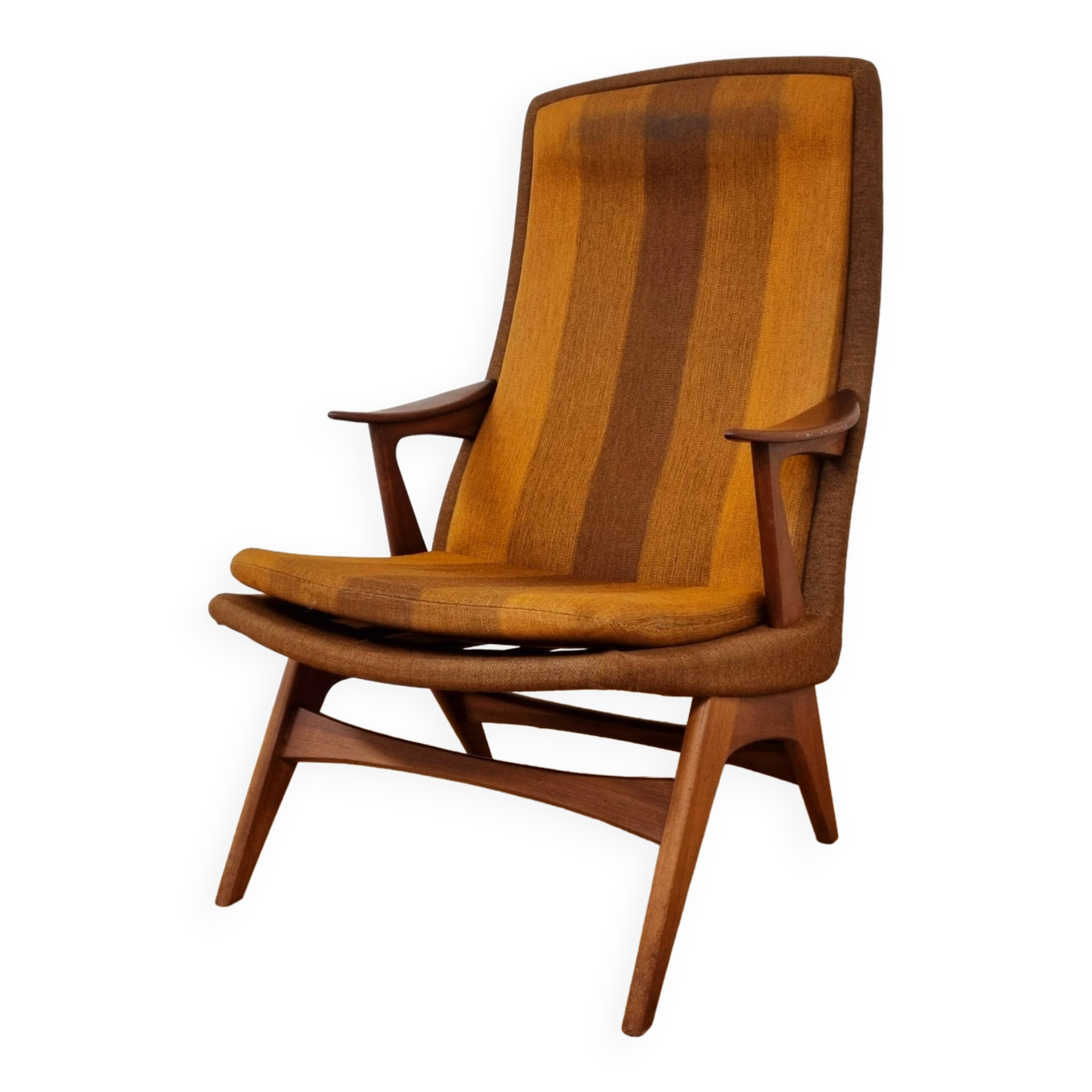 Highback Satelitte Chair by Karl Edvard Korseth, Norway, 1950s