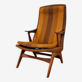 Highback Satelitte Chair by Karl Edvard Korseth, Norway, 1950s