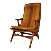 Chaise satellite à dossier haut par karl edvard korseth, norvège, 1950s