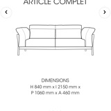 CINNA Cityloft sofa by pascal mourgue
