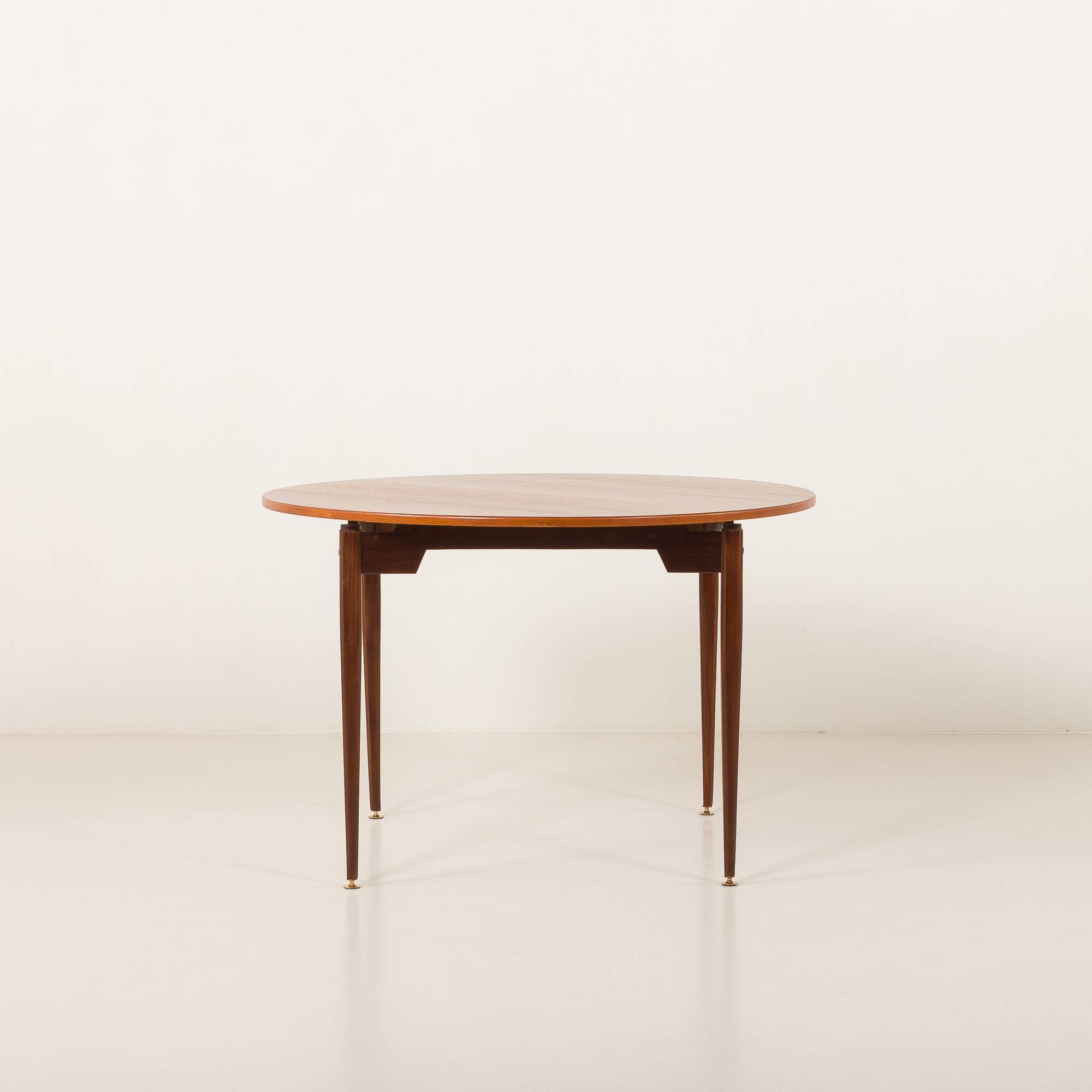 Italian mid century dining table in teak, 1960s