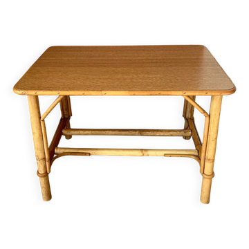 Small rattan table