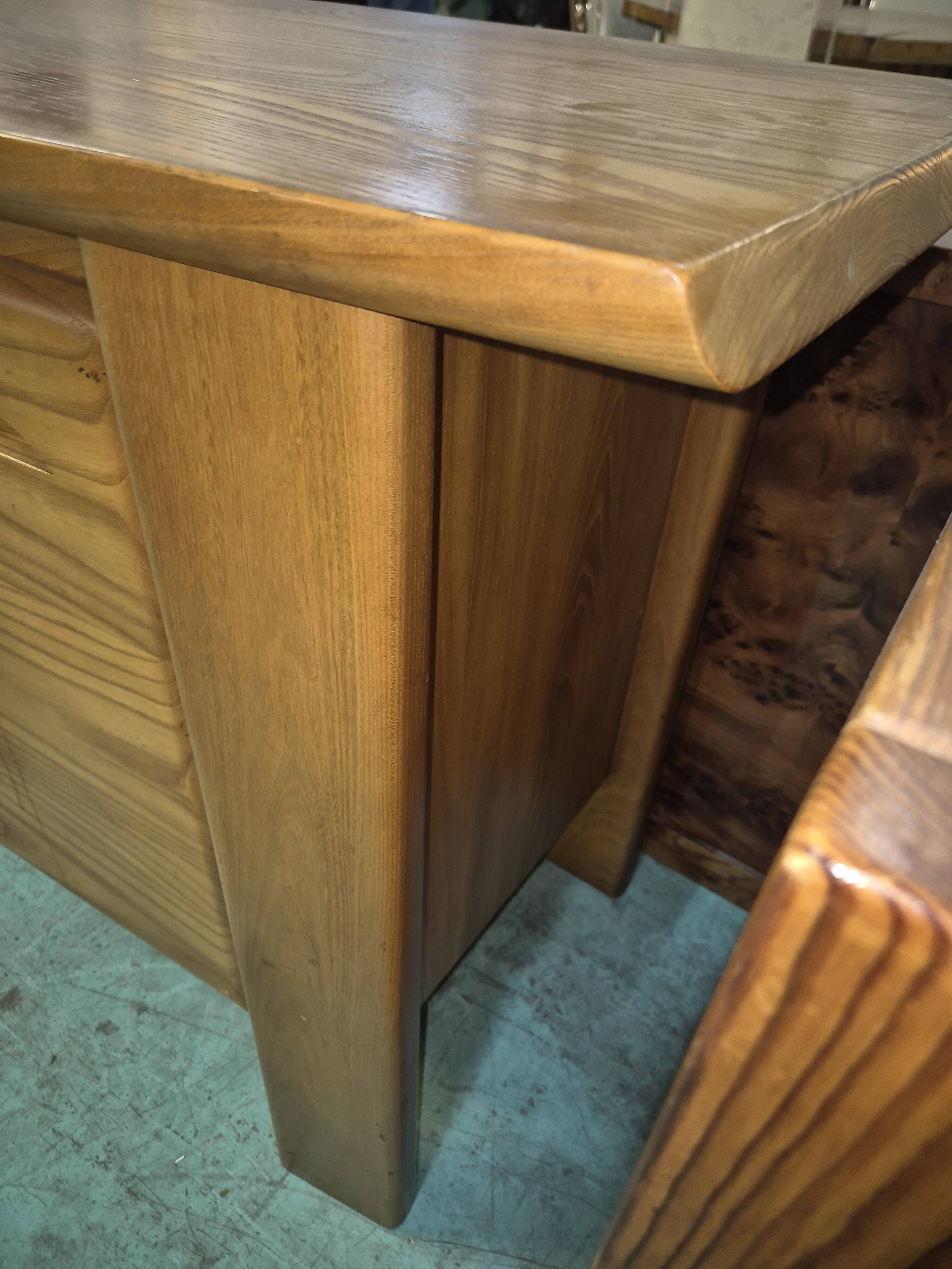 Enfilade in solid elm