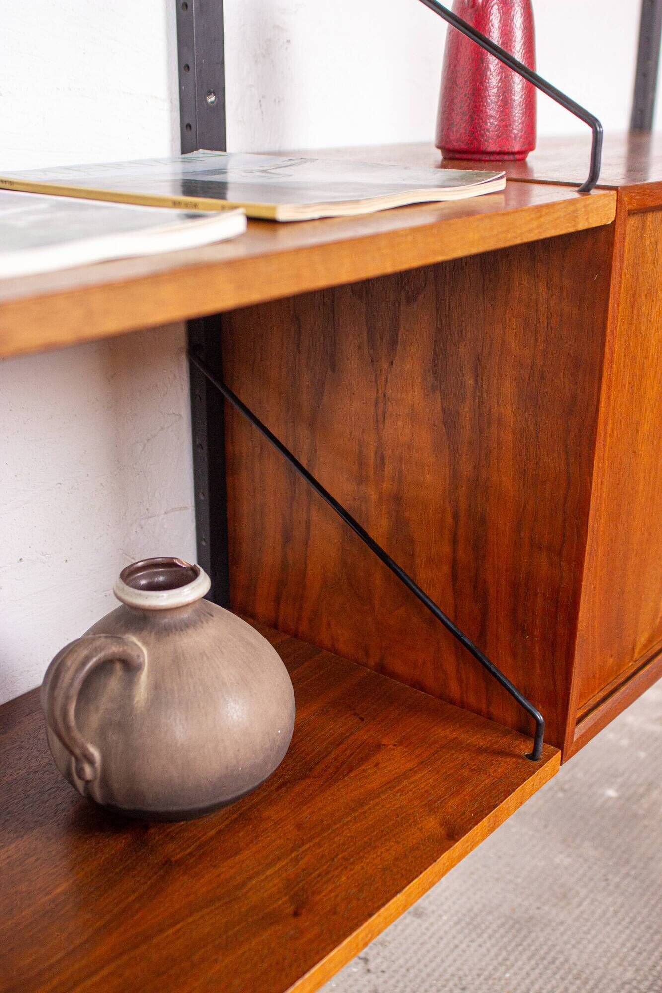 Poul Cadovius Shelving System Cado Royal Vintage Teak 60s