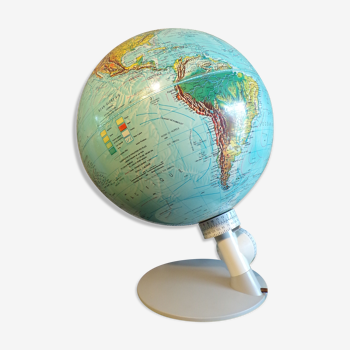 Globe terrestre lumineux Scan-globe 1970