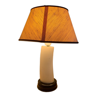 Ivory foot lamp 50s