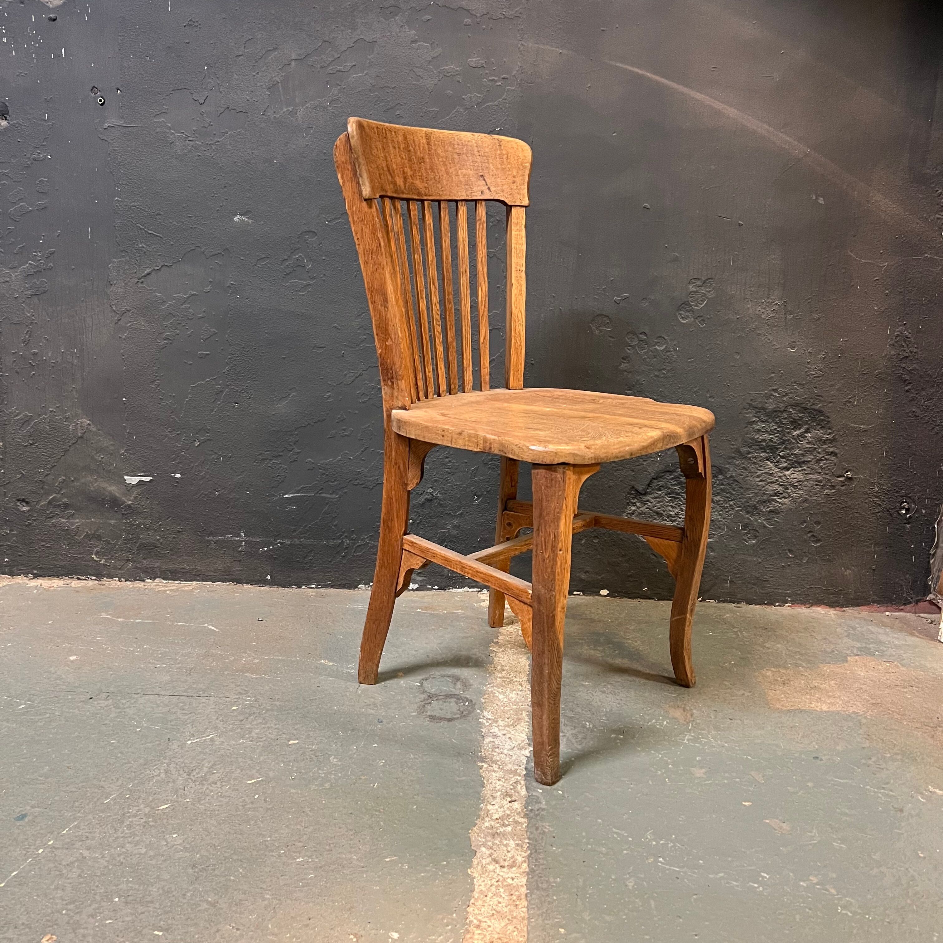 Office chair early XXth oak
