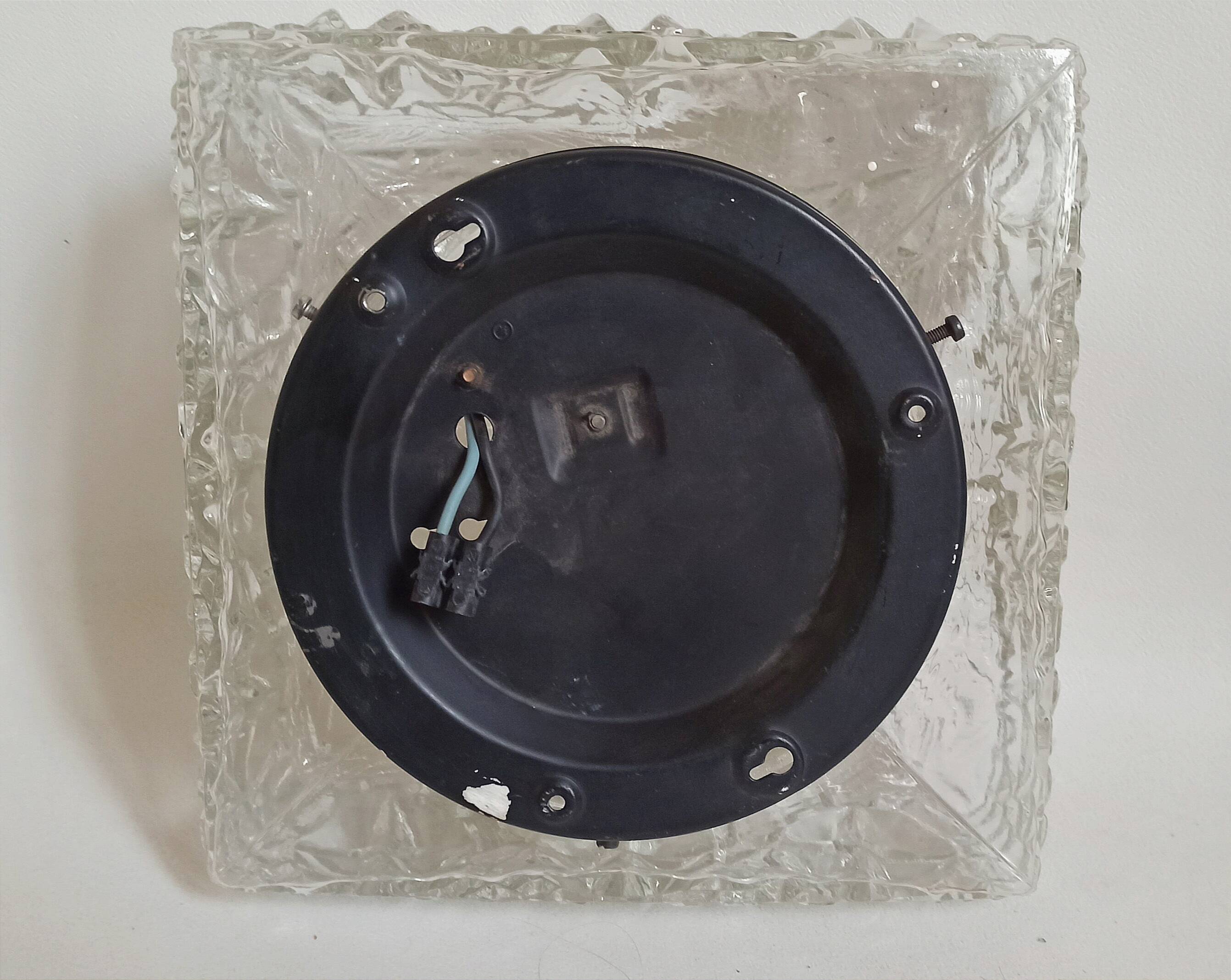 1960s ceiling or wall light width 25.5 cm