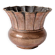 Vintage Italian hammered copper plant pot