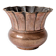 Vintage Italian hammered copper plant pot