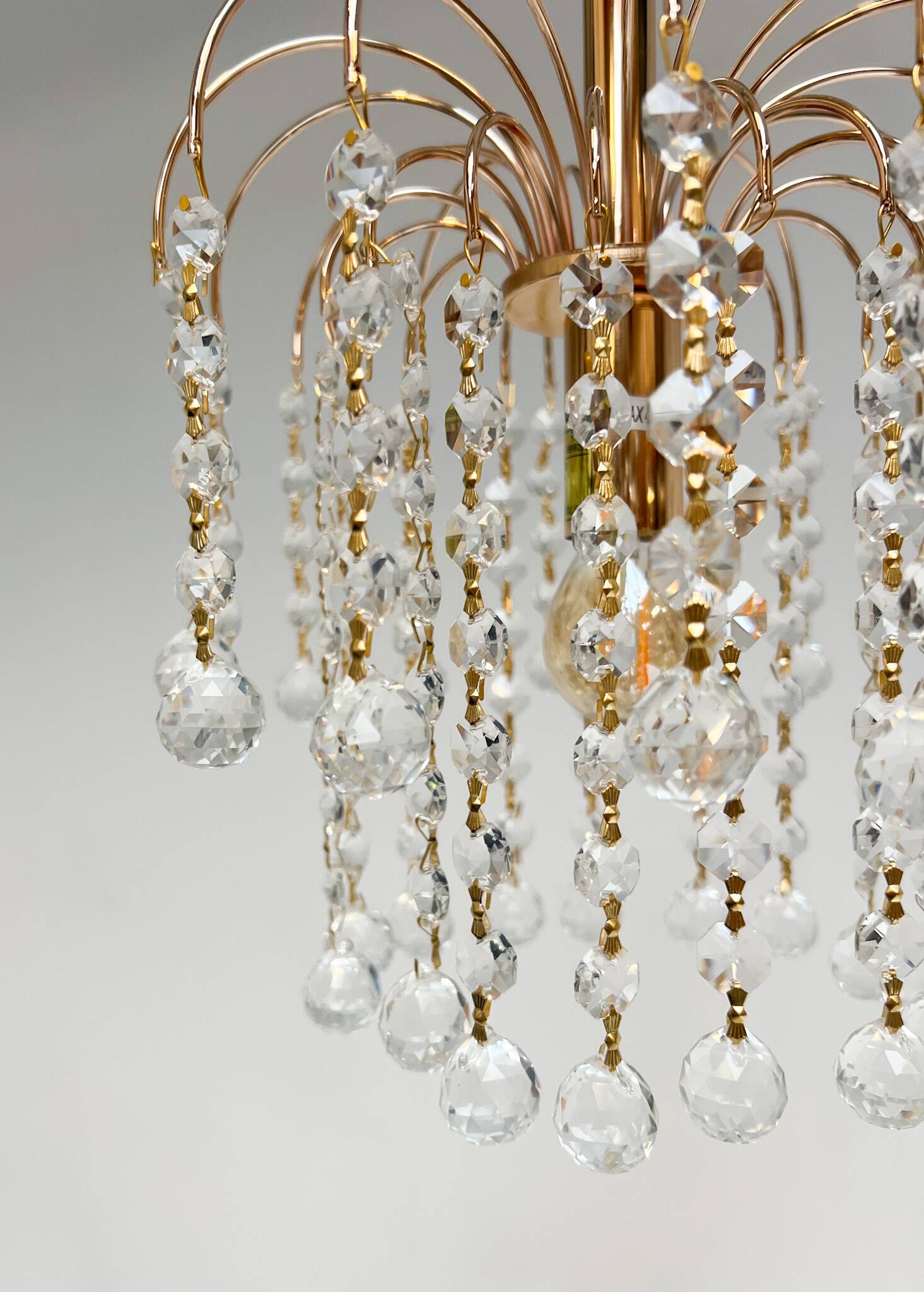 Italian cristal chandelier by Swarovski, after 2000