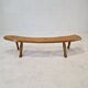 Wooden Tree Trunk Bench, France 1960s