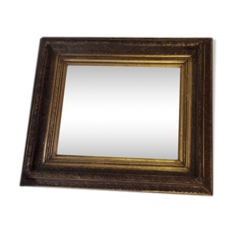 Miroir ancien bois doré style Napoléon lll